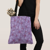 Pineywood Geranium Nahtloses Muster Tasche (Von Nahem)