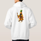 PineZhu - Ananas-Imperium Hoodie (Rückseite)