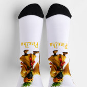 PineZhu - Ananas-Reich Socken (Oben)