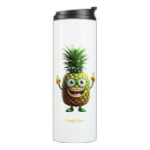 PineZhu - Ananas-Reich Thermosbecher (Nach links gedreht)
