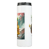 PineZhu - Ananas-Reich Thermosbecher (Rückseite)