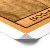 Ping Bodie White Sox Baseball 1912 Poster (Ecke)