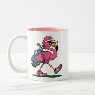 Ping Flamingo Golf Sonnenbrille Golf Liebhaber  Zweifarbige Tasse