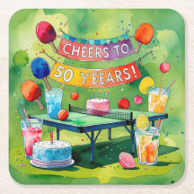 Ping Pong 50. Geburtstag