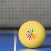 Ping Pong Ball - Blätter für das Farbrad Tischtennisball (Netto)