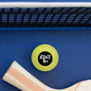 Ping Pong Ball Game On Tischtennisball