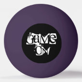Ping Pong Ball Game On Tischtennisball (Vorderseite)