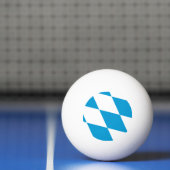 Ping Pong Ball mit der Flagge Bayerns, Deutschland Tischtennisball (Netto)