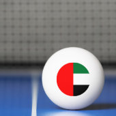 Ping Pong Ball mit Flagge der VAE Tischtennisball (Netto)