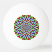 Ping Pong Ball Neon Star Exploding Tischtennisball (Vorderseite)