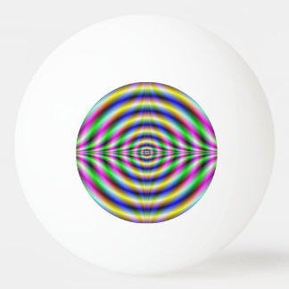Ping Pong Ball Psychedelic Neon Eye Tischtennisball