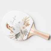 Ping Pong Ball Tischtennis Schläger (Seitenansicht)