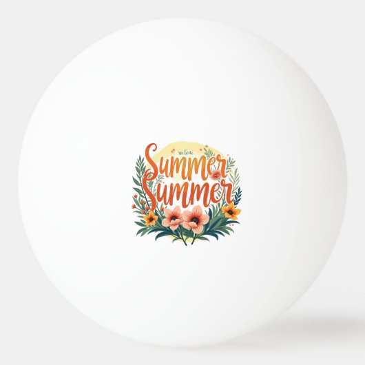 Ping Pong Ball Tischtennisball (Vorderseite)