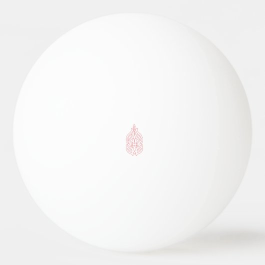 Ping Pong Ball Tischtennisball (Vorderseite)