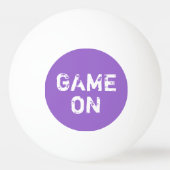 Ping Pong Ball Tischtennisball (Rückseite)