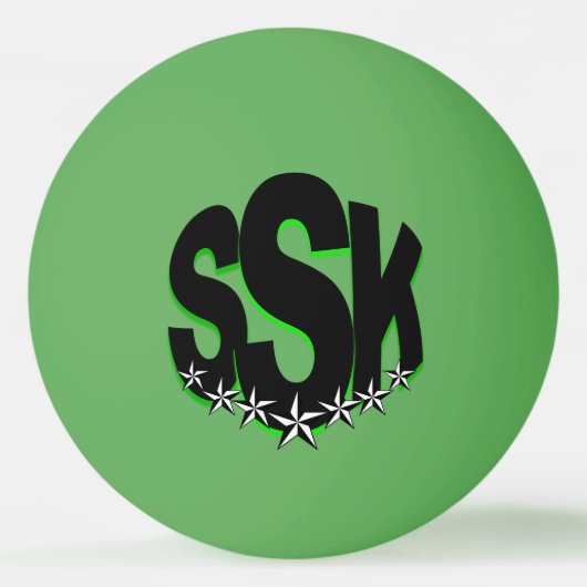 Ping Pong Ball Tischtennisball (Vorderseite)