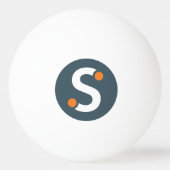 Ping Pong Ball Tischtennisball (Rückseite)