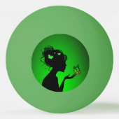 Ping-Pong-Ball Tischtennisball (Rückseite)