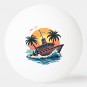 Ping Pong Ball Tischtennisball (Rückseite)