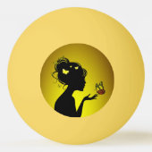 Ping-Pong-Ball Tischtennisball (Rückseite)