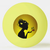 Ping-Pong-Ball Tischtennisball (Vorderseite)