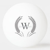 Ping-Pong-Ball Tischtennisball (Rückseite)