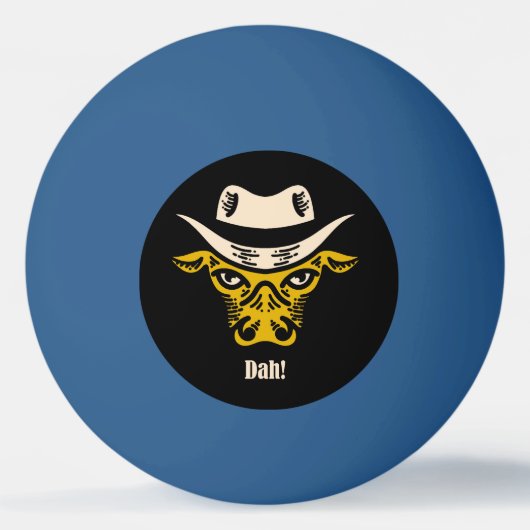 Ping Pong Ball Tischtennisball (Vorderseite)