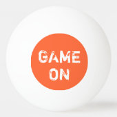 Ping Pong Ball Tischtennisball (Vorderseite)
