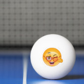 Ping Pong Balls - Flirting Emoji Tischtennisball (Netto)