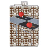 Ping Pong Balls, Hip Flask Flachmann (Vorderseite)