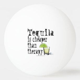 PING PONG BALLS - TEQUILA, KÄPFER ALS THERAPIE TISCHTENNISBALL