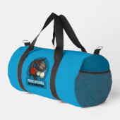 Ping Pong Binturong Tischtennis Player Bearcat Duffle Bag (Rechte Ecke)