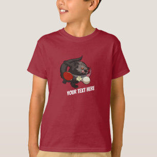 Ping Pong Binturong Tischtennis Player Bearcat T-Shirt