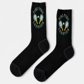 Ping Pong Champion Monogram Tischtennis Socken (Linkes Detail)