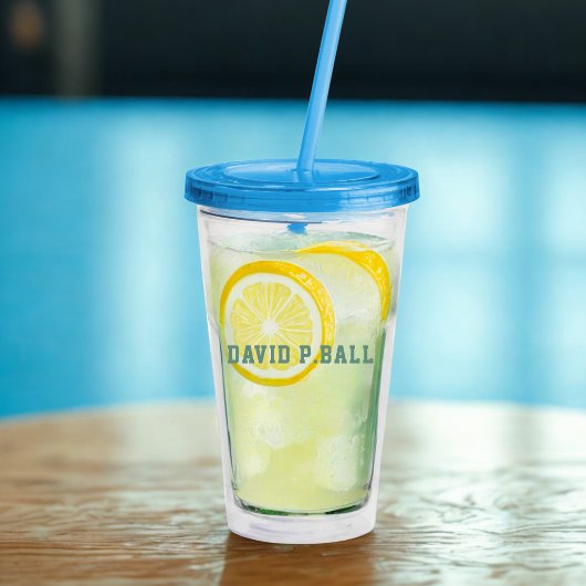 Ping Pong Champion Personalisiert Acrylic Tumbler Acryltrinkbecher