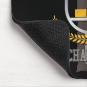 Ping Pong Champion Spaß Tischtennis-Spieler Gesche Mousepad (Ecke)