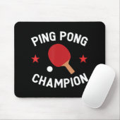 Ping Pong Champion Tischtennis Lover Geschenk Mousepad (Mit Mouse)