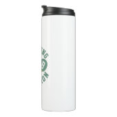 Ping Pong Champion White Sports Thermal Tumbler Thermosbecher (Nach rechts gedreht)