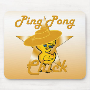 Ping Pong Chick #10 Mousepad