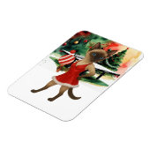 Ping Pong Christmas themed for Cat Lovers Magnet (Linke Seite)
