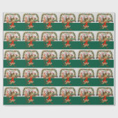Ping Pong Christmas Themed for Siamese Cat Lovers  Geschenkpapier (Flach)
