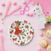  Ping Pong Christmas themed for Siamese Cat lovers Pappteller (Party)