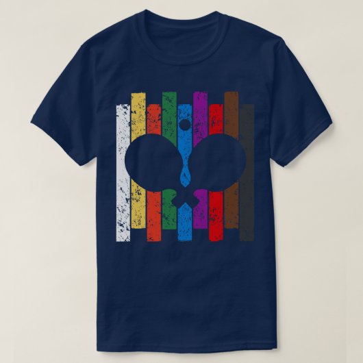 Ping Pong Colors T-Shirt (Design vorne)