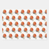 Ping-Pong-Geschenkpapier, Tischtennis-Geschenkverp Geschenkpapier Set (Vorderseite 2)
