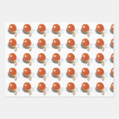 Ping-Pong-Geschenkpapier, Tischtennis-Geschenkverp Geschenkpapier Set (Vorderseite)
