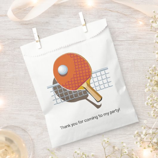 Ping Pong Geschenktütchen (Ausgeschnitten)