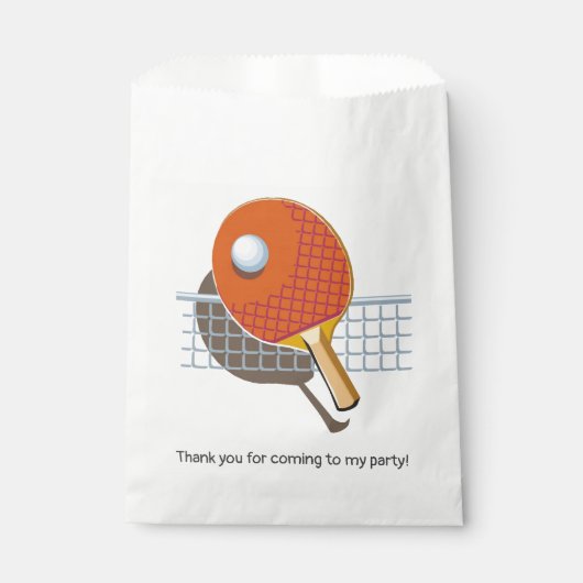 Ping Pong Geschenktütchen (Vorderseite)