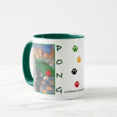 Ping Pong Katzen Knospe u. Tony-Tasse Tasse (Vorderseite Links)