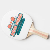 Ping Pong King Ping Pong Paddle Tischtennis Schläger (Seitenansicht)