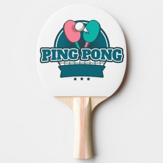 Ping Pong King Ping Pong Paddle Tischtennis Schläger (Vorderseite)